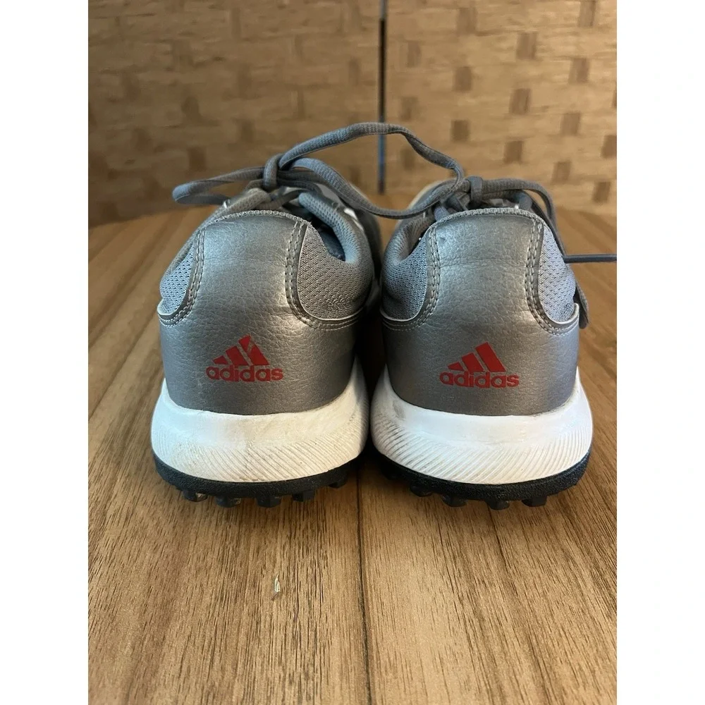 Adidas Tech Response 2.0 Gray Silver Mens Golf Shoes US Size 9.5‎ Lace Up
